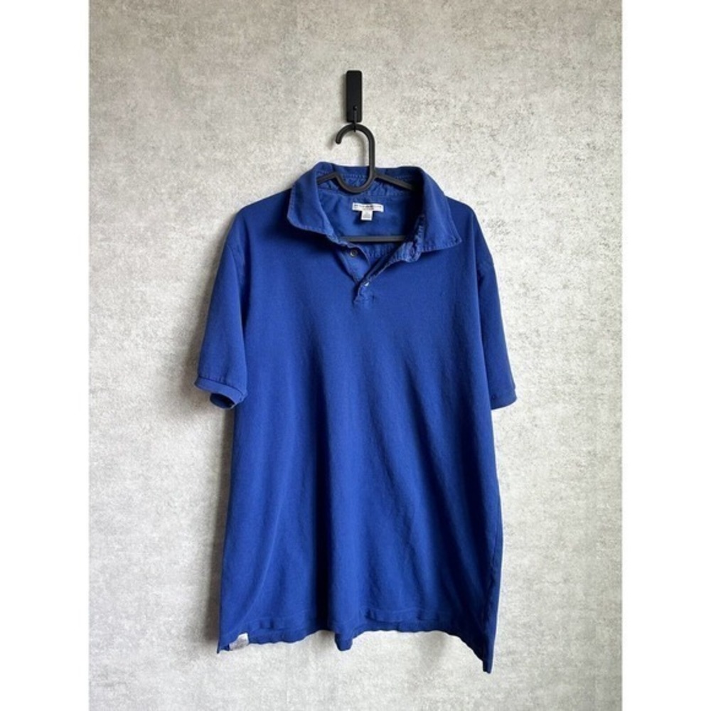 Peter Millar Tailored Fit Royal Blue 100% Pima Cotton Polo‎ Shirt Men's XL
